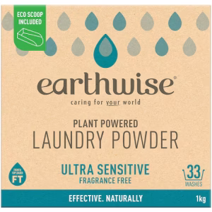 Earthwise Laundry Powder - Ultra Sensitive Fragrance Free